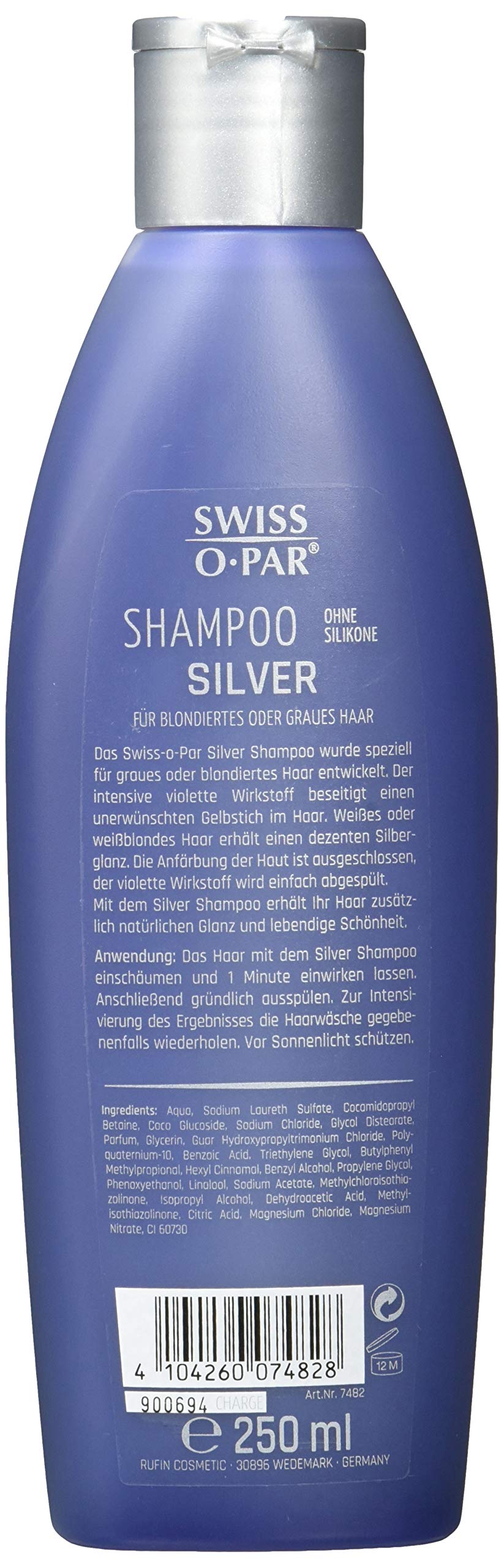 swiss o par szampon silver opinie