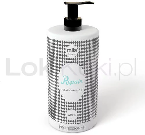 mila repair keratin szampon odbudowujący 1000 ml