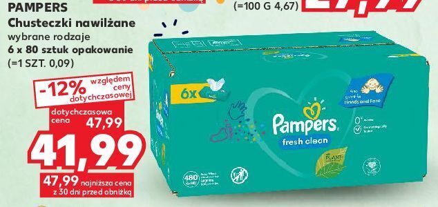 pampers fresh clean promocja