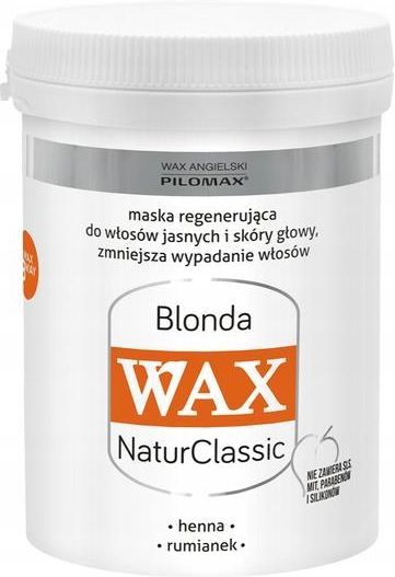 wax odżywka do włosów blond