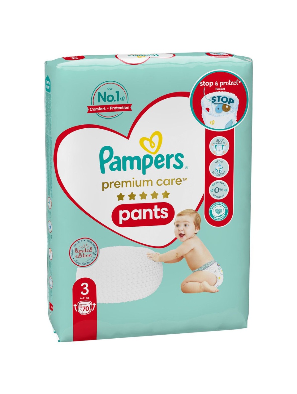 pampers premium care pieluchomajtek