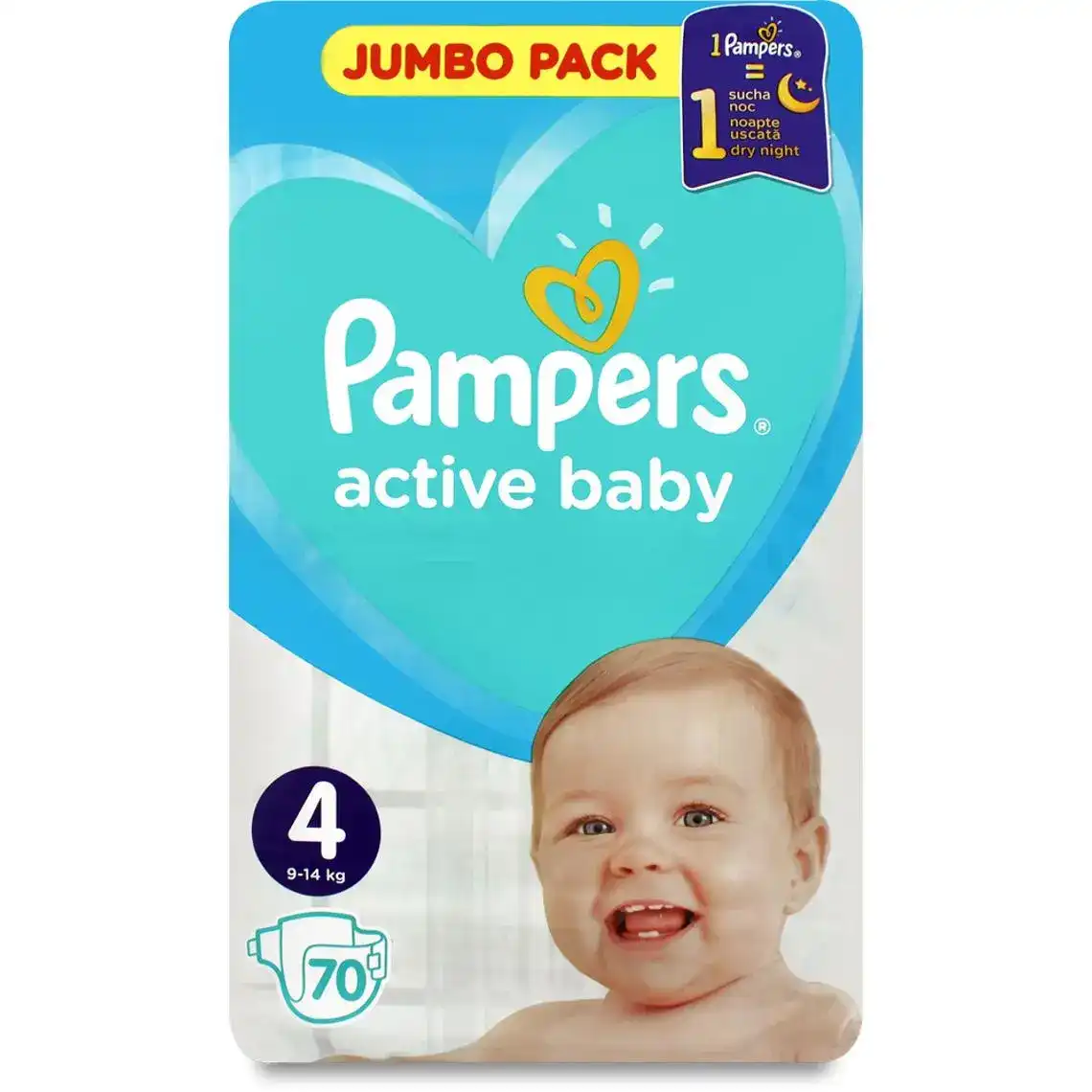 pampers 4 active baby