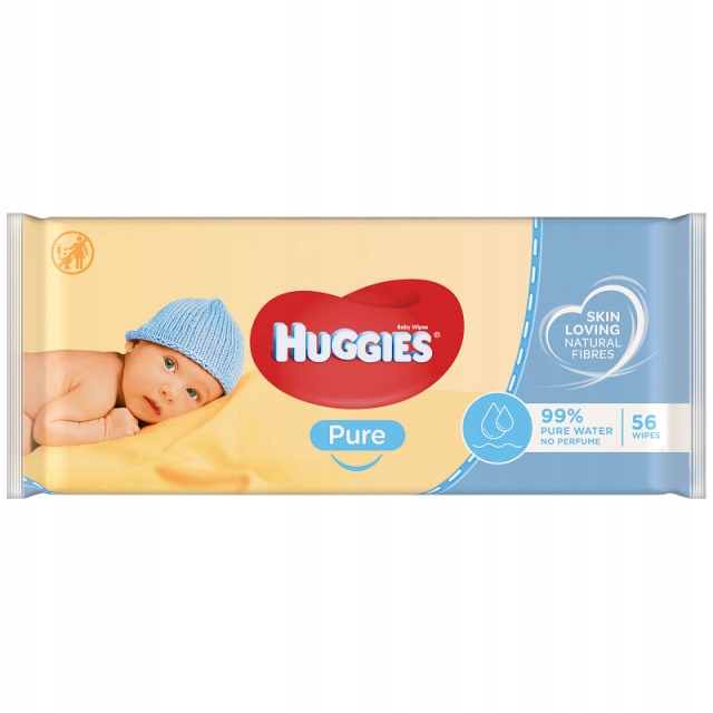 huggies pure chusteczki nawilżane