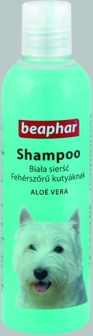 beaphar szampon aloe vera sierść biała wyprzedaż 250 ml ceneo