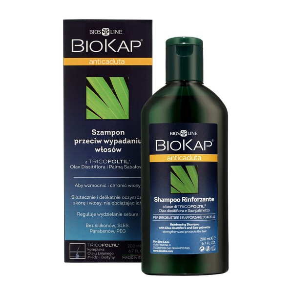 biocap anticadta szampon przeciw wypadaniu wlosow