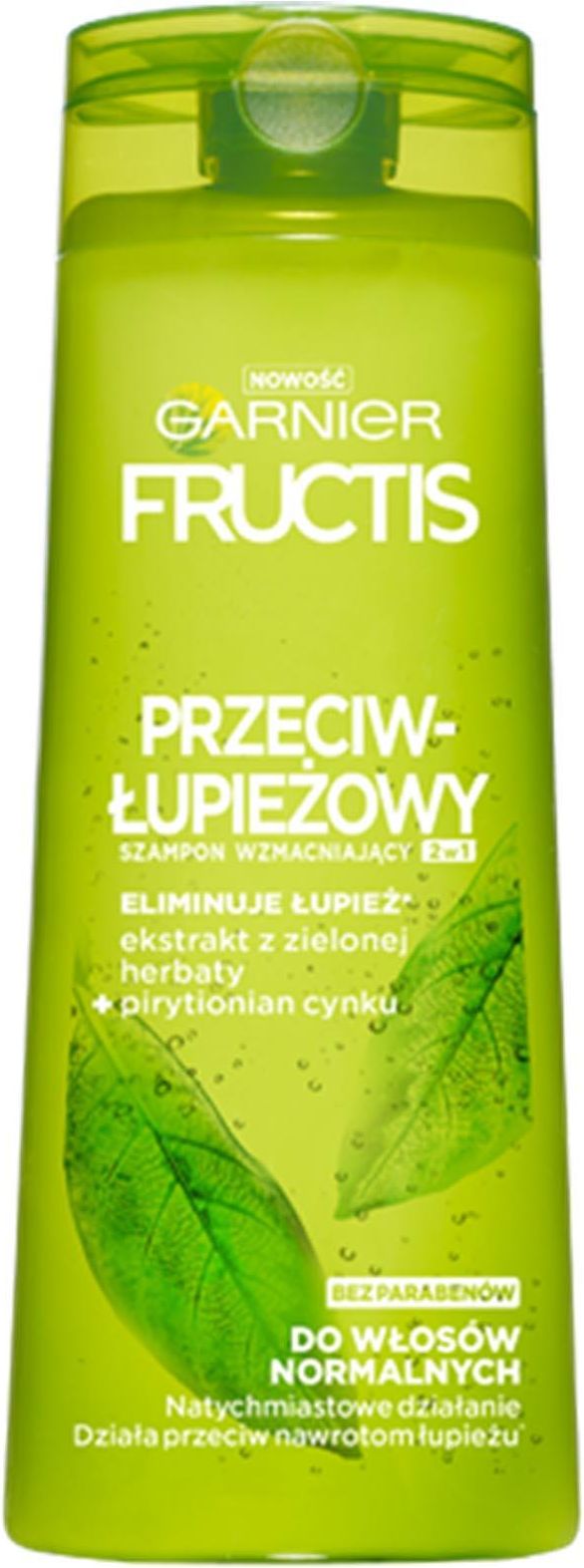 garnier fructis przeciwłupieżowy szampon wzmacniający 400ml