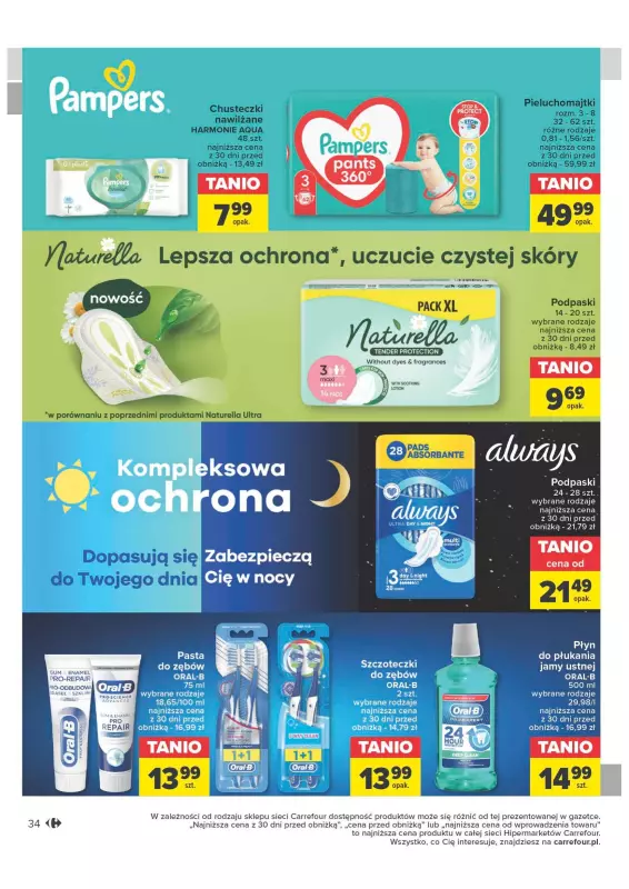 carrefour promocja pampers