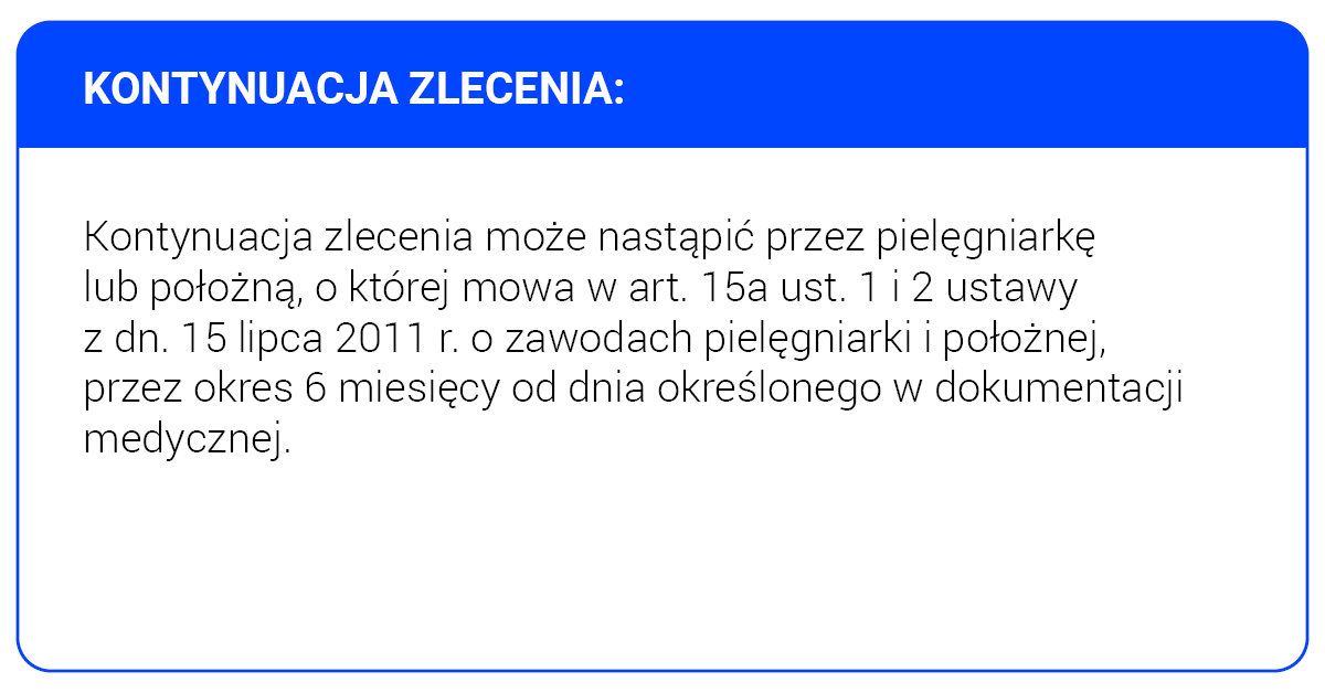 zasady wypisywania zlecenia na pieluchomajtki