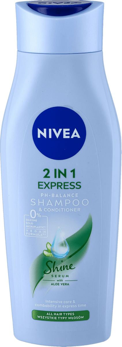 nivea express szampon
