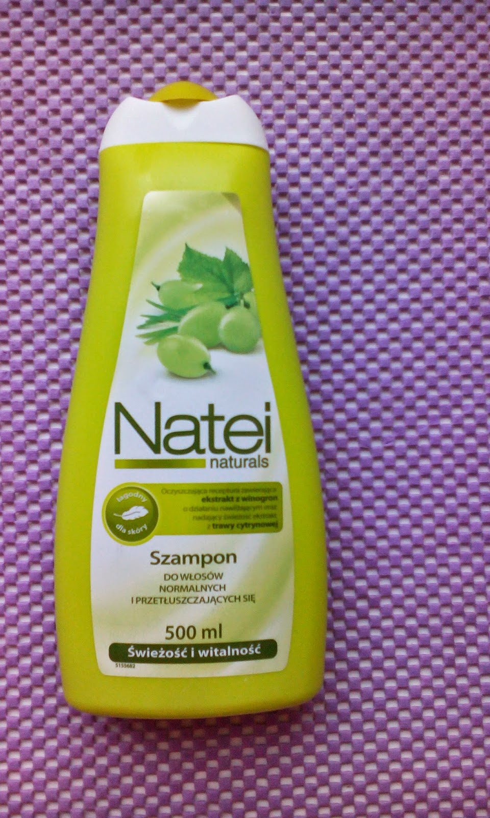 natei naturals szampon do włosów normalnych i przetłuszczających się