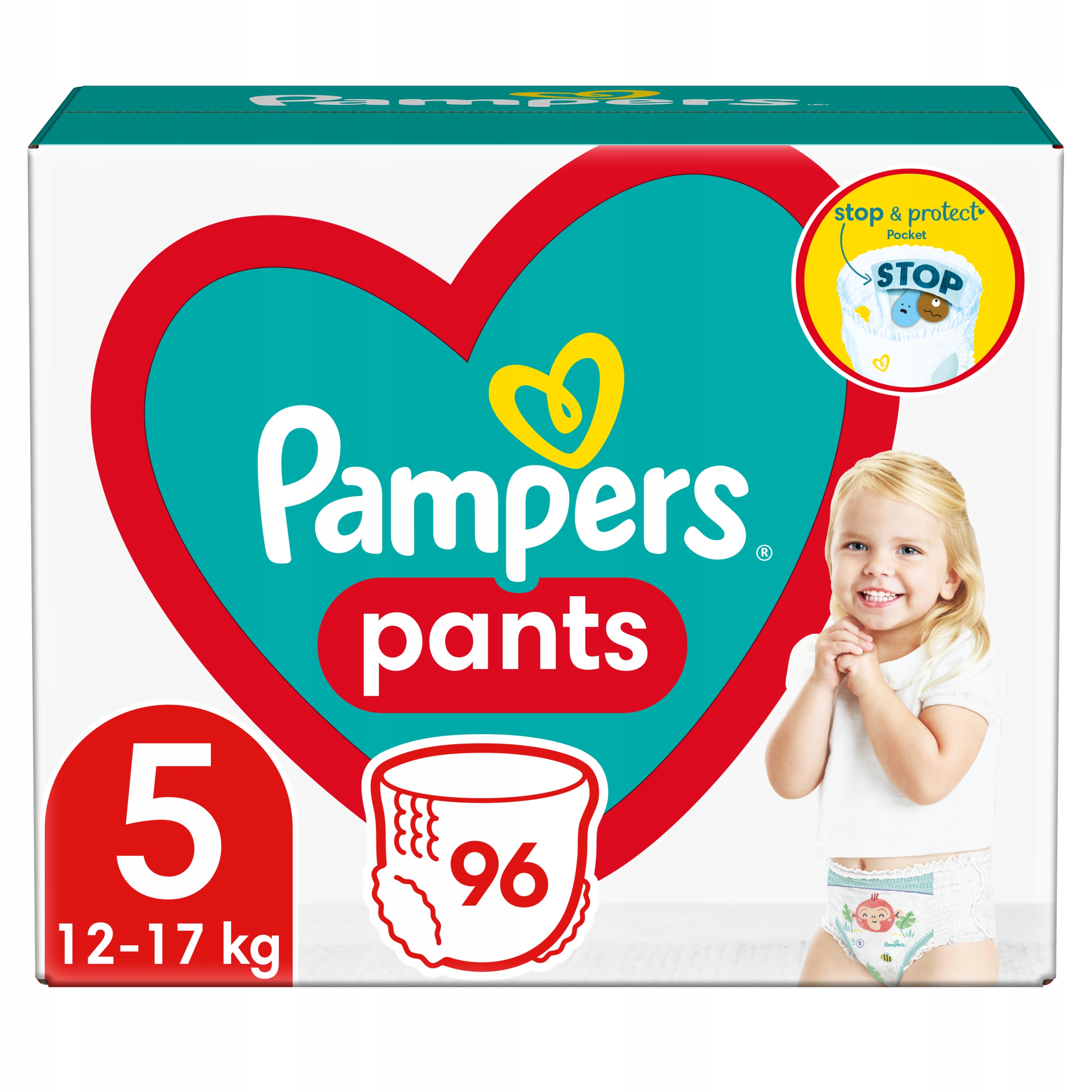 pieluchomajtki pampers 5 mega box