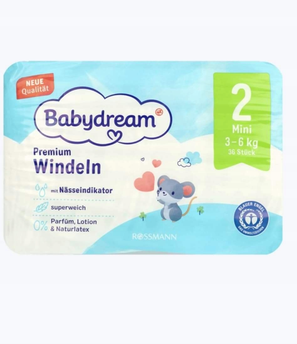 pieluchy babydream rozmiar 2