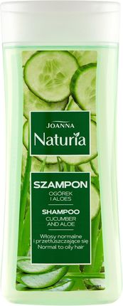 joanna naturia szampon do włosów z ogórkiem i aloesem