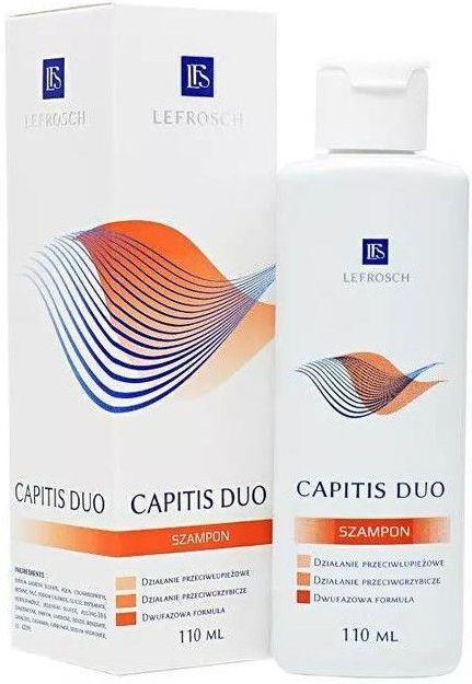 lefrosch capitis duo szampon przeciwłupieżowy i przeciwgrzybiczy 110m