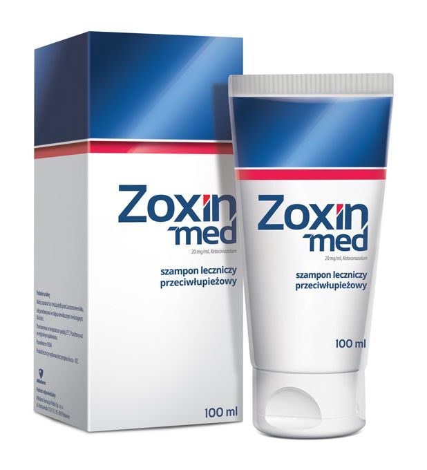 zoxin med szampon do włosów przetłuszczających