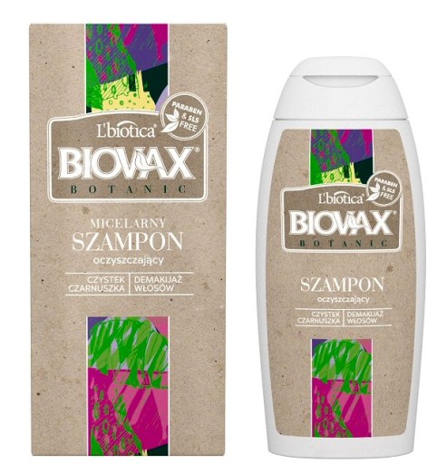 biovax szampon micelarny oczyszczający