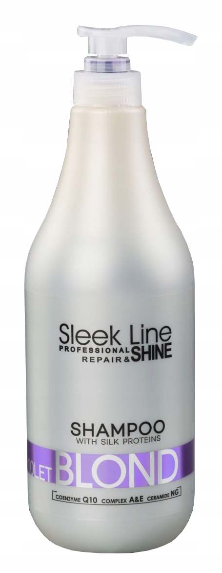 sleek line fioletowy szampon