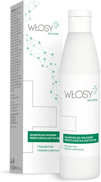 włosy+ solutions szampon do włosów przetłuszczających się 200ml