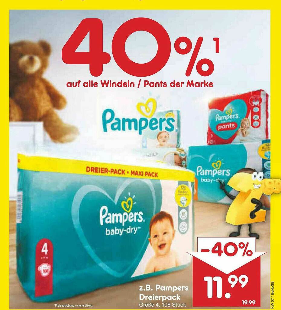 pampers 2 karton netto