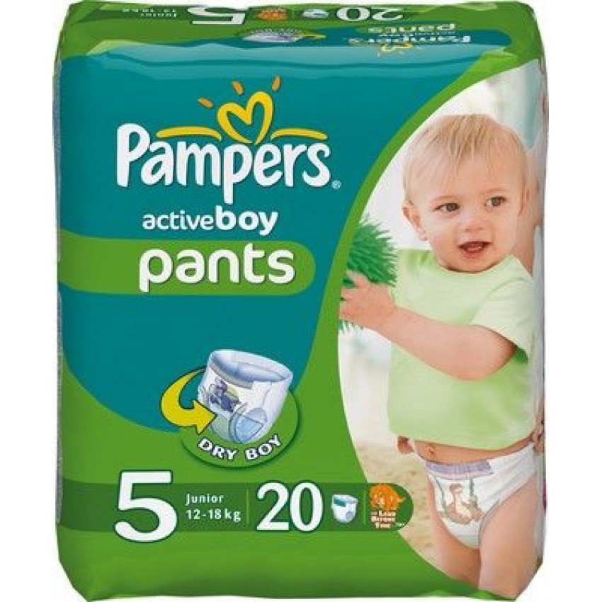 pampers active pants boy 5