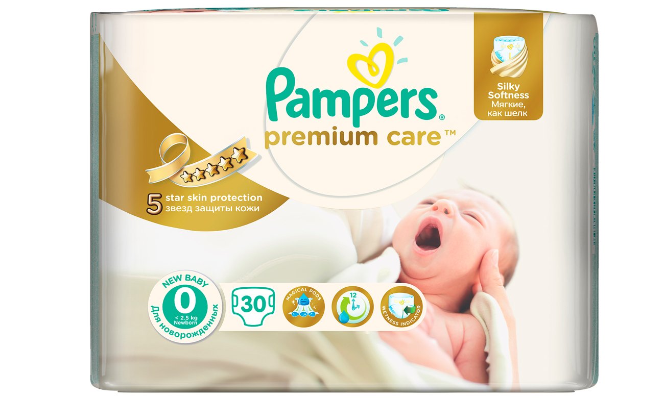 pampers premium care dla noworodka