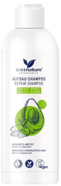 cosnature naturalny regenerujący szampon do włosów z awokado