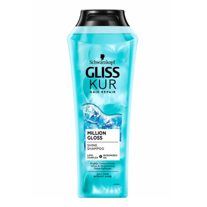 gliss kur szampon z keratyna million gloss