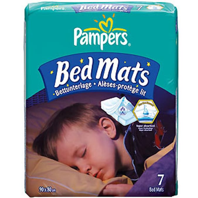 pampers bed mats 80x90