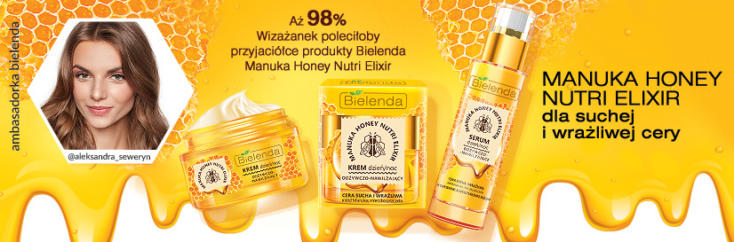 bielenda manuka honey nutri elixir pianka do mycia twarzy skład