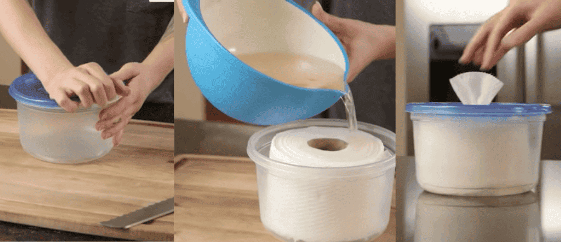 jak zrobić domowe chusteczki nawilżane