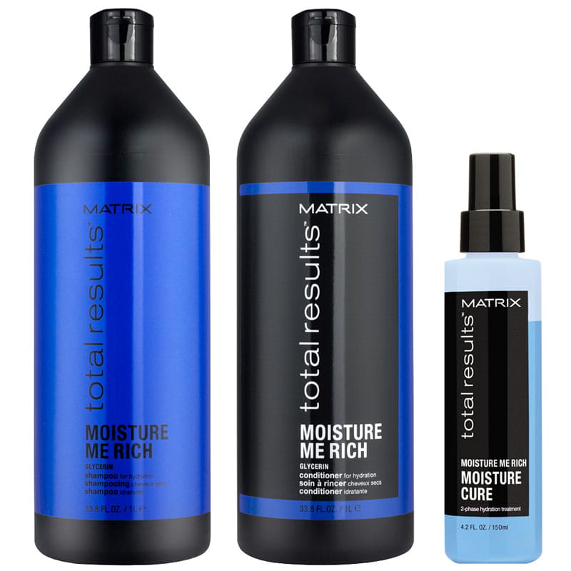 matrix total results moisture me rich szampon nawilżający do włosów
