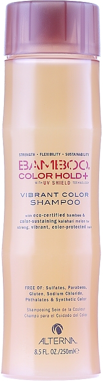 alterna uv+ bamboo vibrant color szampon do włosów