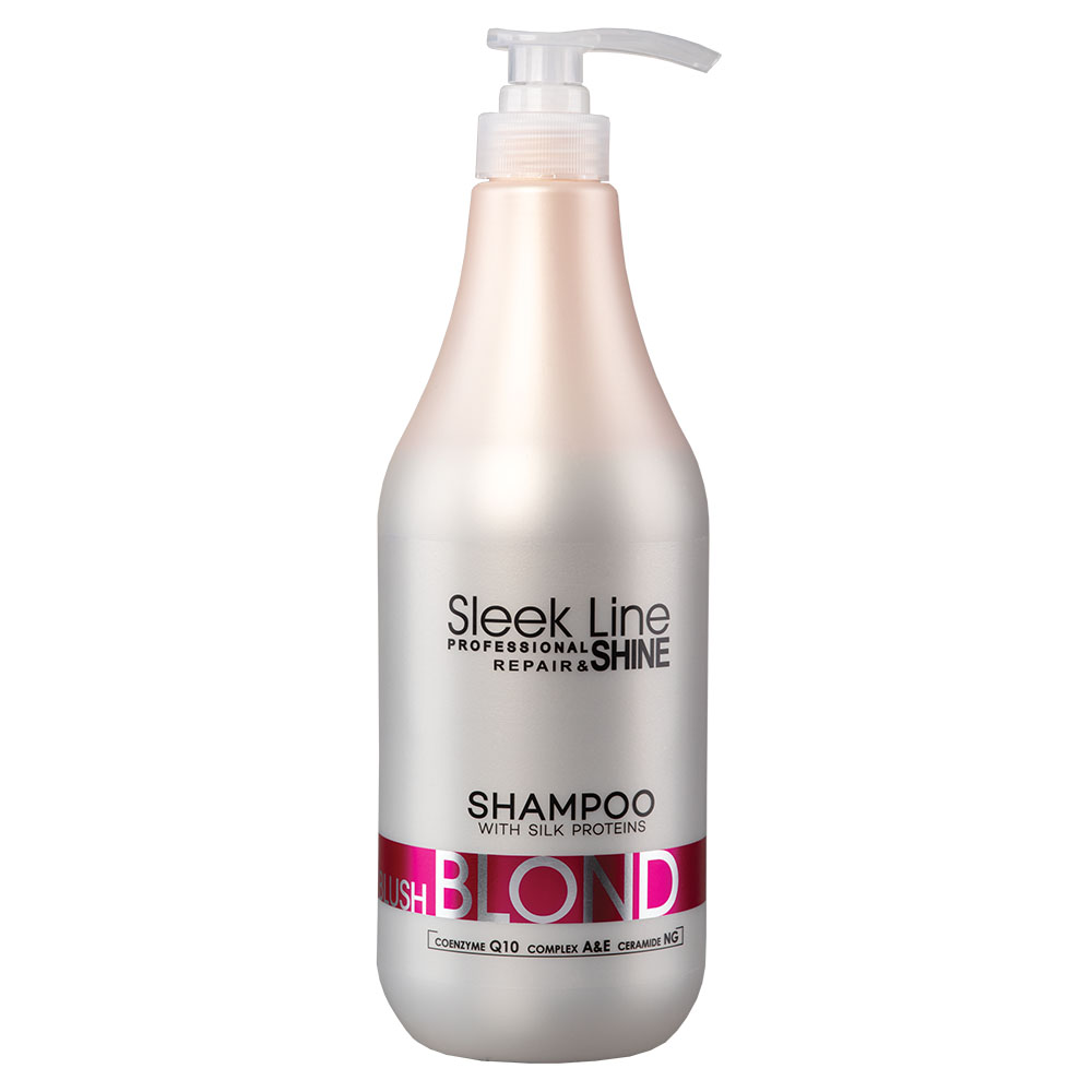 różowy szampon sleek line