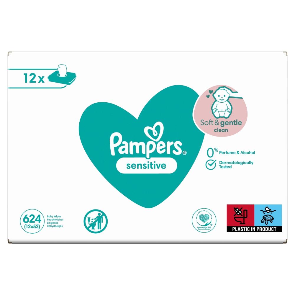 geminiichusteczki pampers new baby sensitive