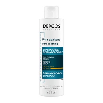 vichy dercos szampon do włosów suchych i zniszczonych 200 ml