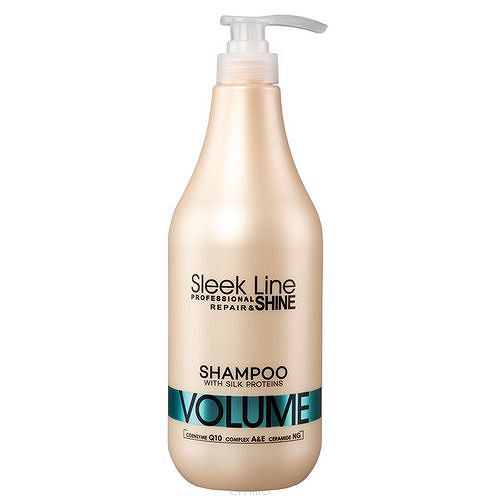 stapiz sleek line szampon z jedwabiem na objętość volume