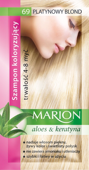 szampon koloryzujacy marion opalizujący blond