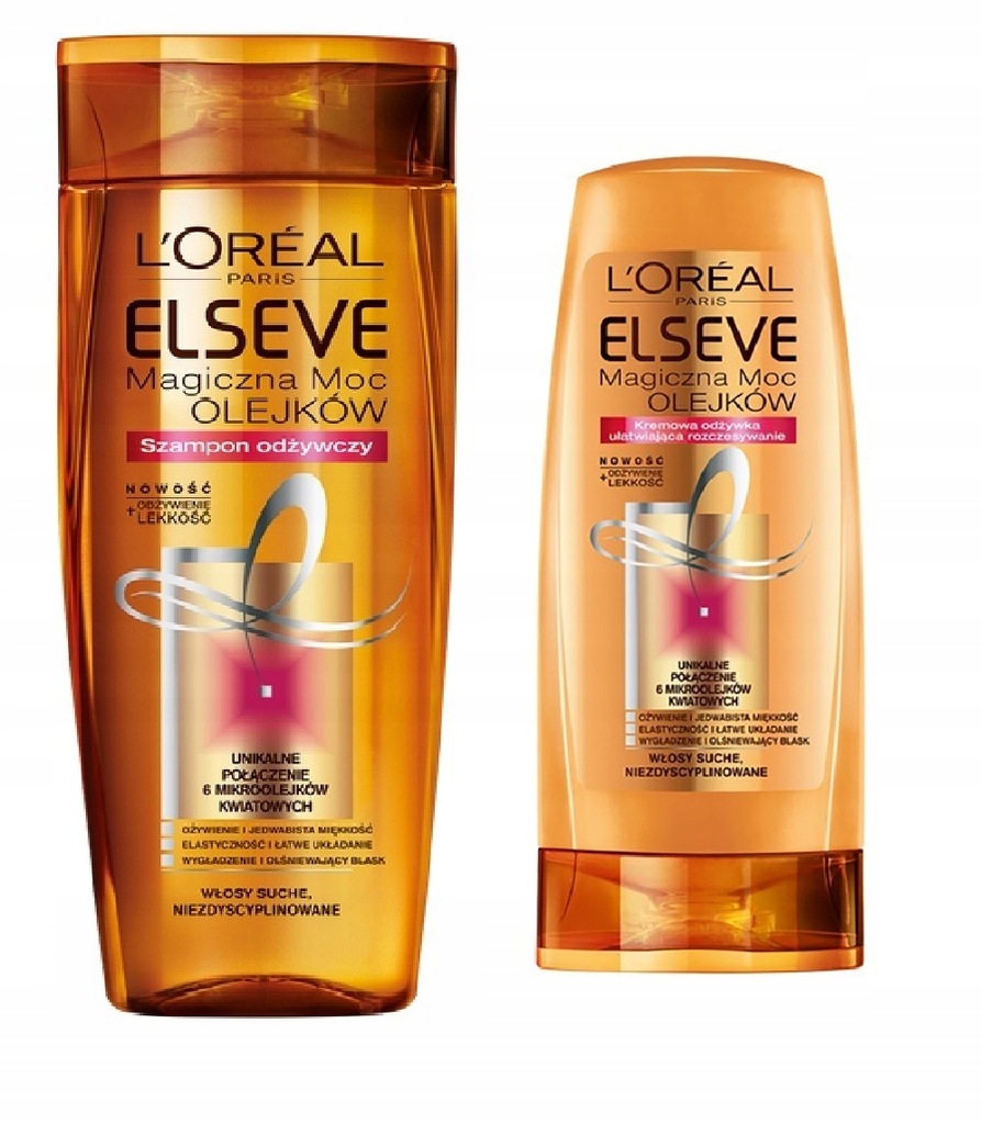 elseve loreal szampon i odżywka