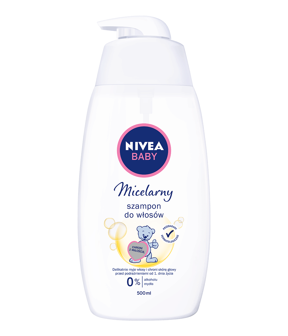 nivea baby szampon miceralny inci