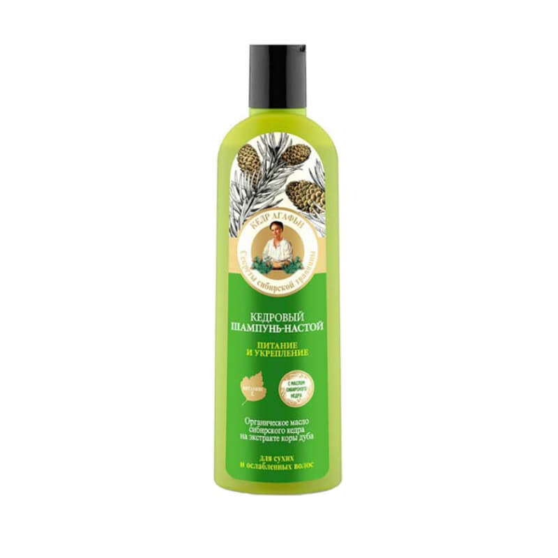 bania agafii odżywienie i wzmocnienie szampon cedrowy napar do włosów