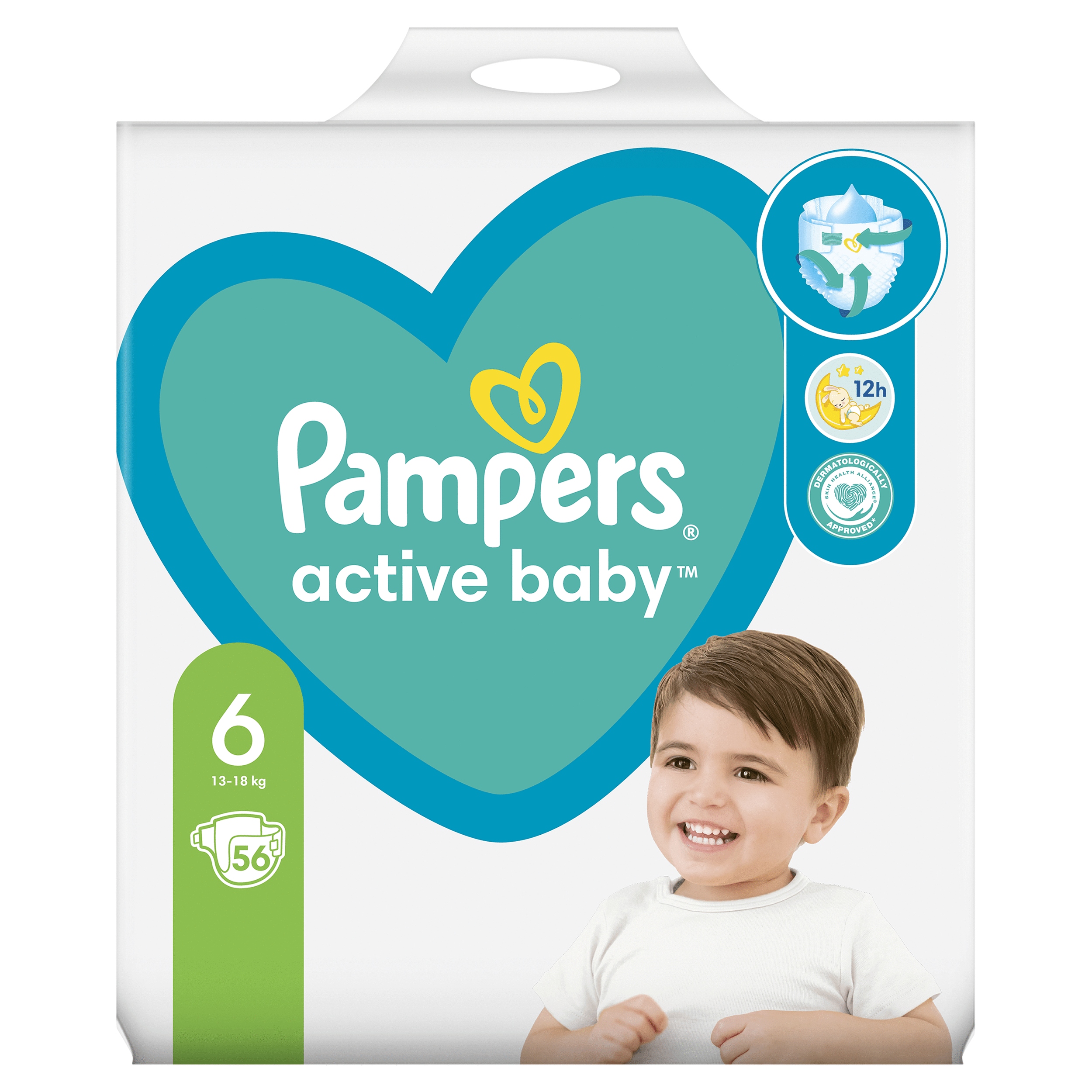 pieluchy pampers 6 56sztuk