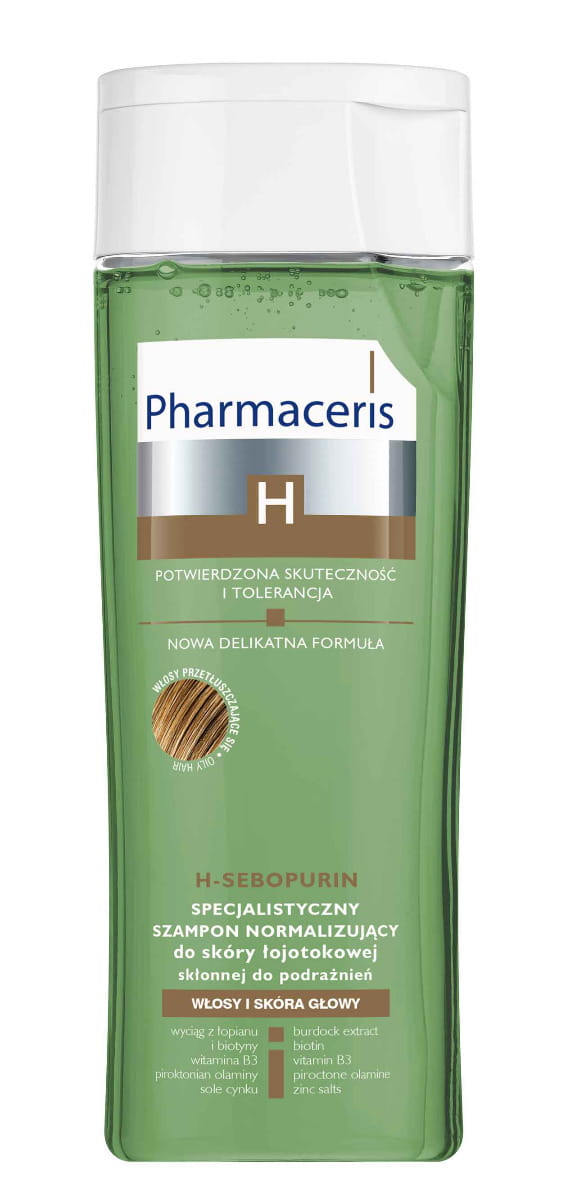 pharmaceris h sebopurin szampon normalizujący do skóry łojotokowej wizaz