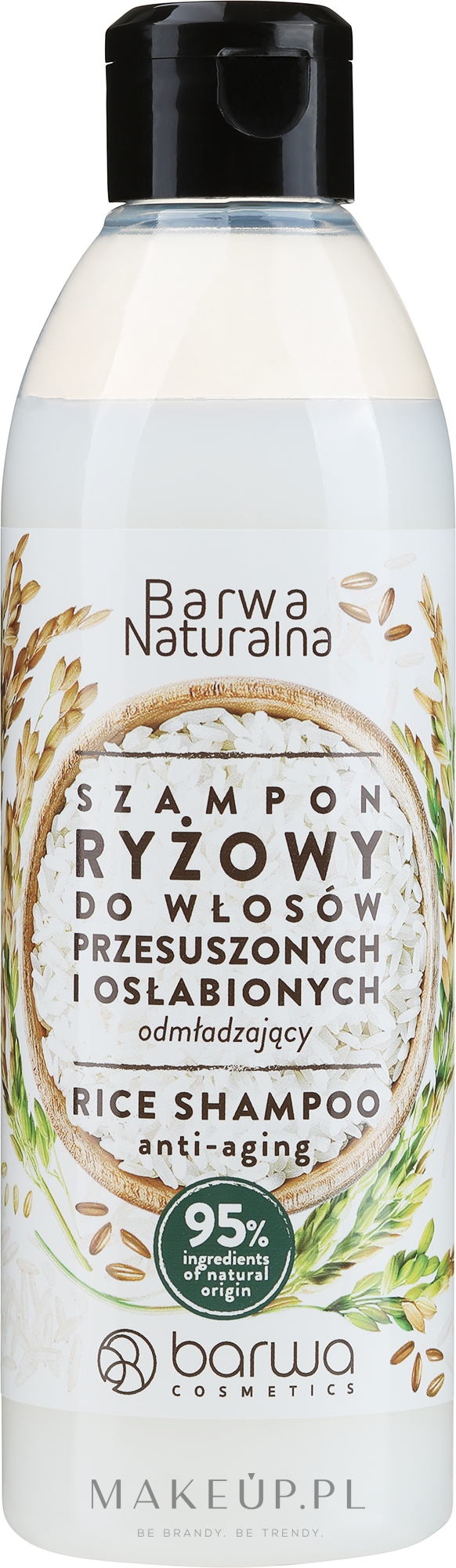 reklamowany szampon do włosów ze skrzypem