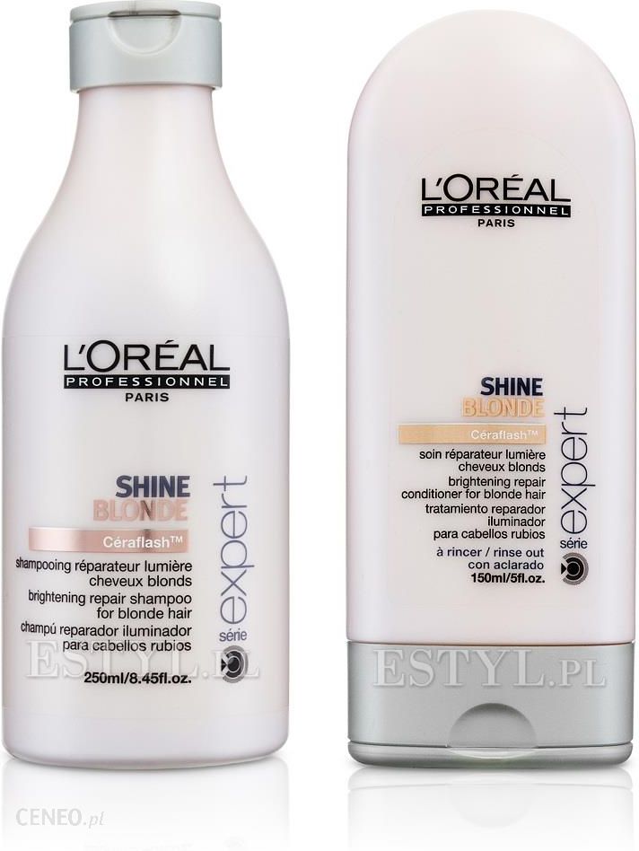 szampon loreal shine blonde opinie