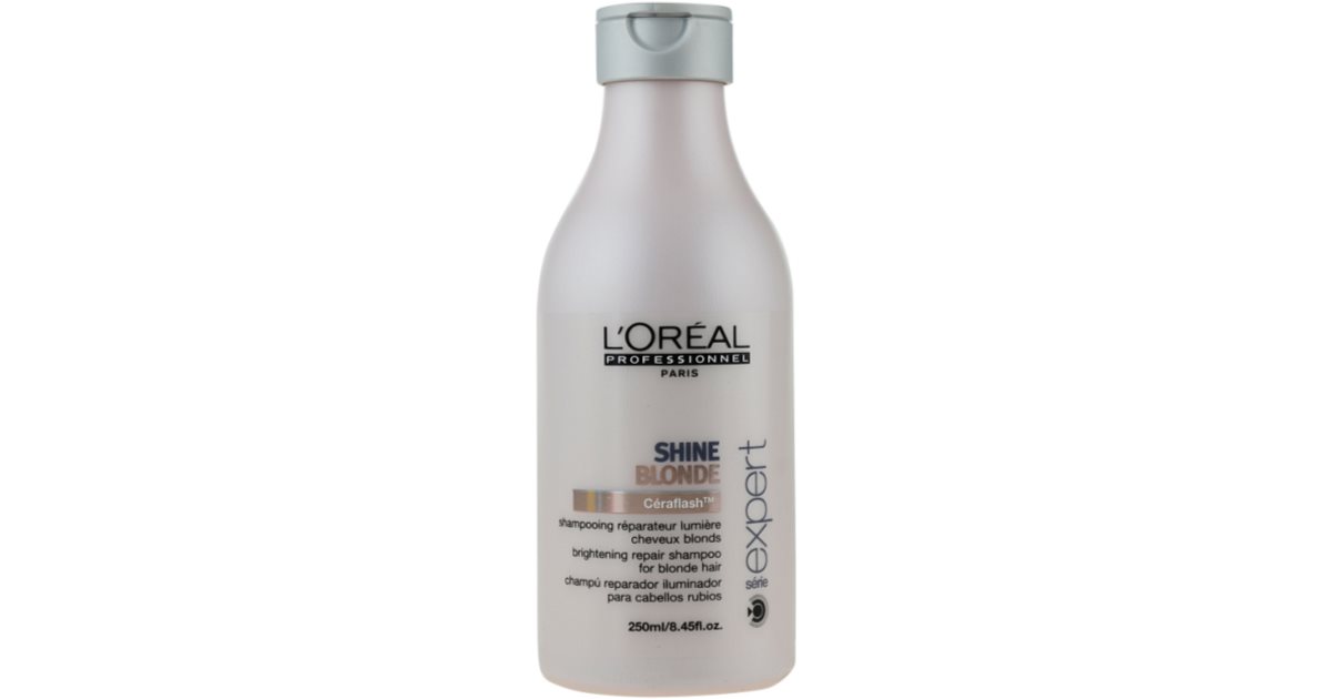 loreal shine blonde szampon do włosów blond