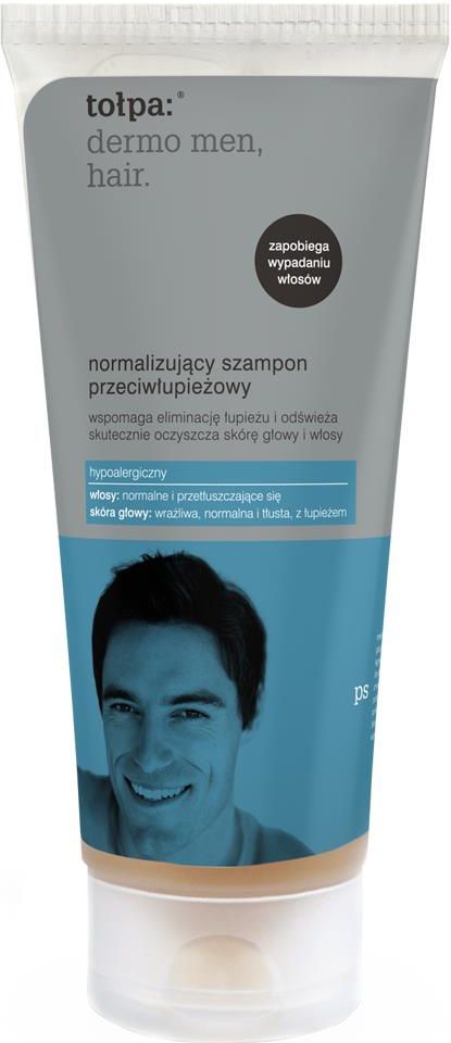 tołpa dermo men hair szampon normalizująco-przeciwłupieżowy opinie