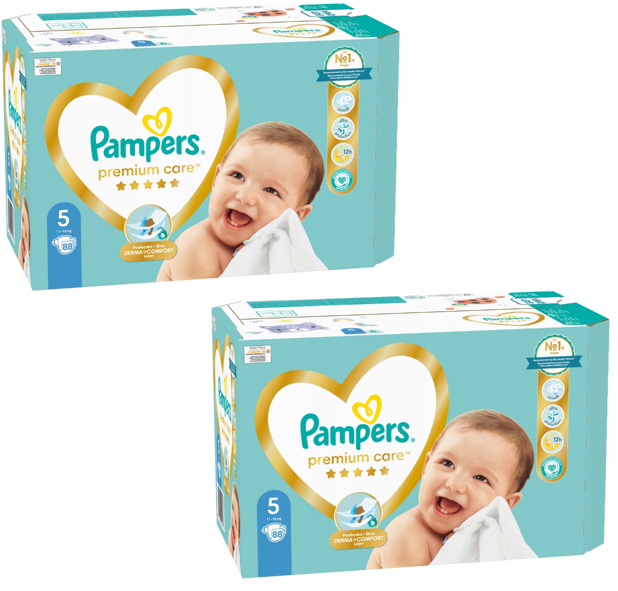 pampers premium care 176 szt