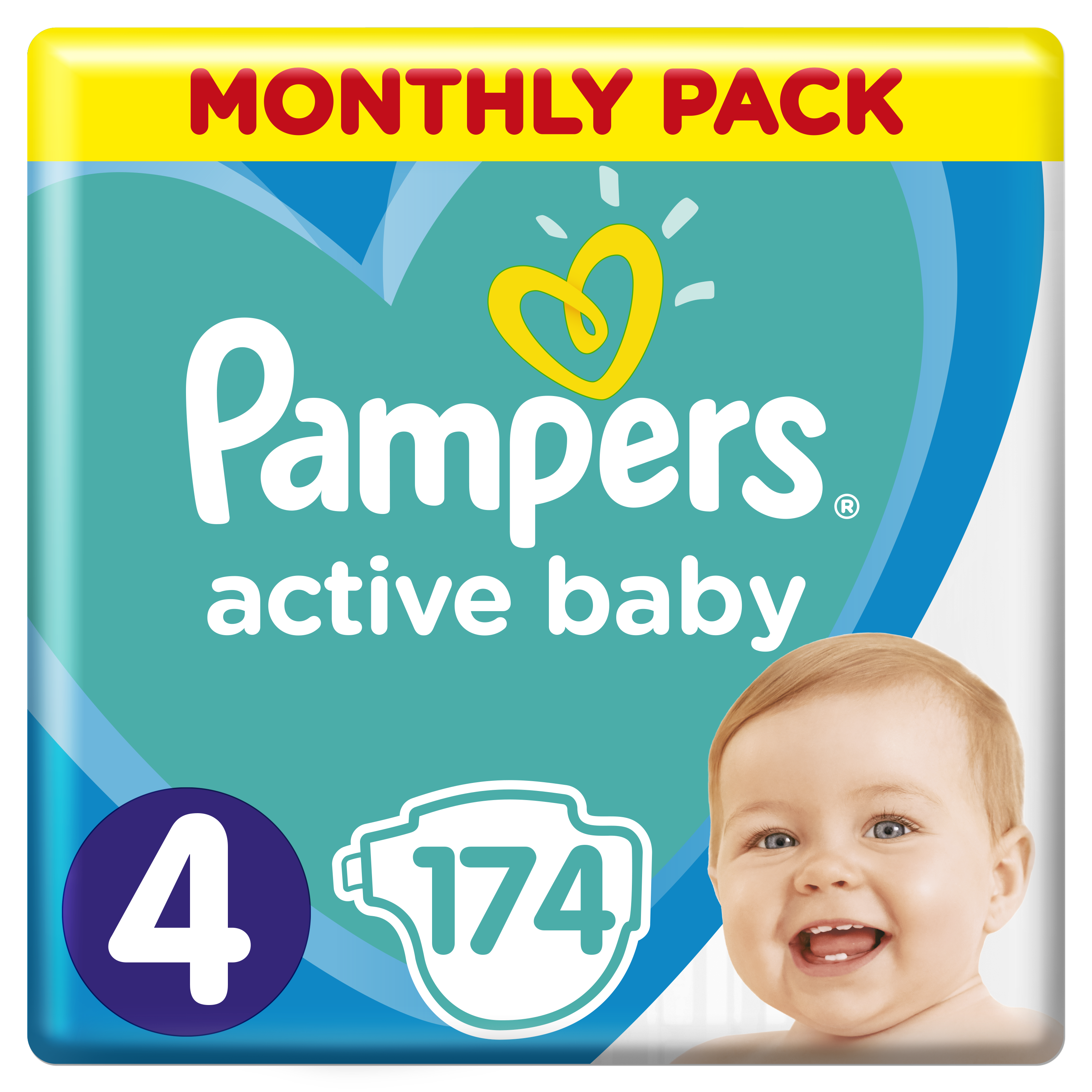 pampers acgive 4 174