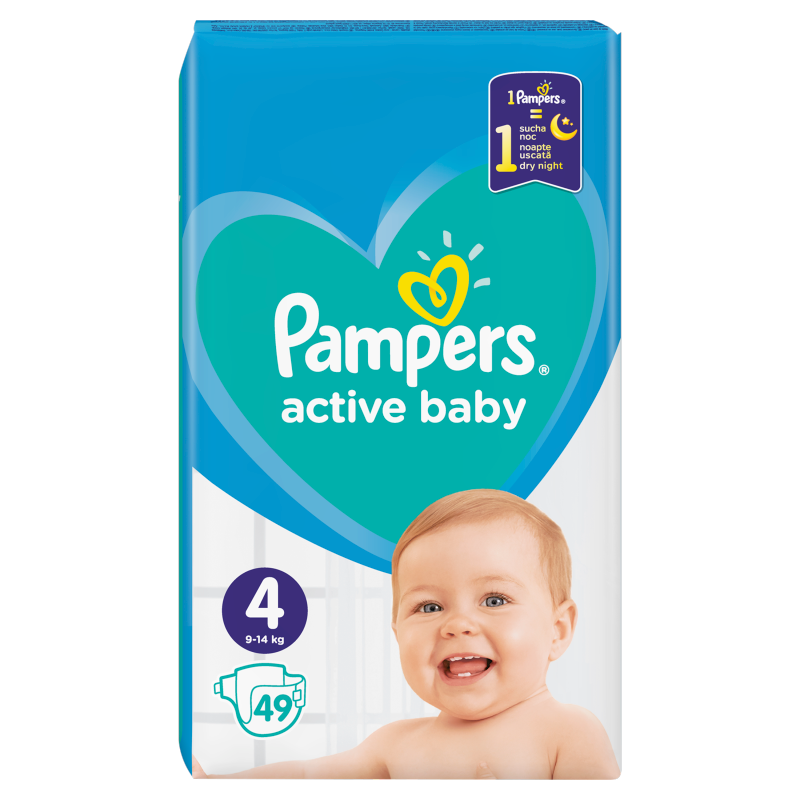 pampers 4 49 szt