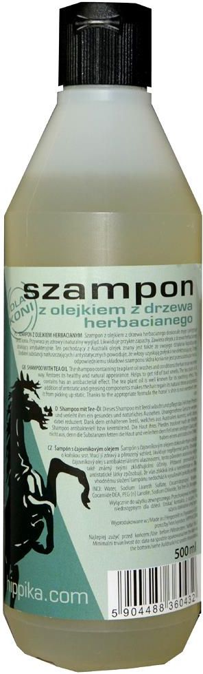 szampon hippika z olejkiem herbacianym